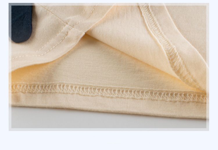 短袖棉T-鯊魚狩獵-杏色