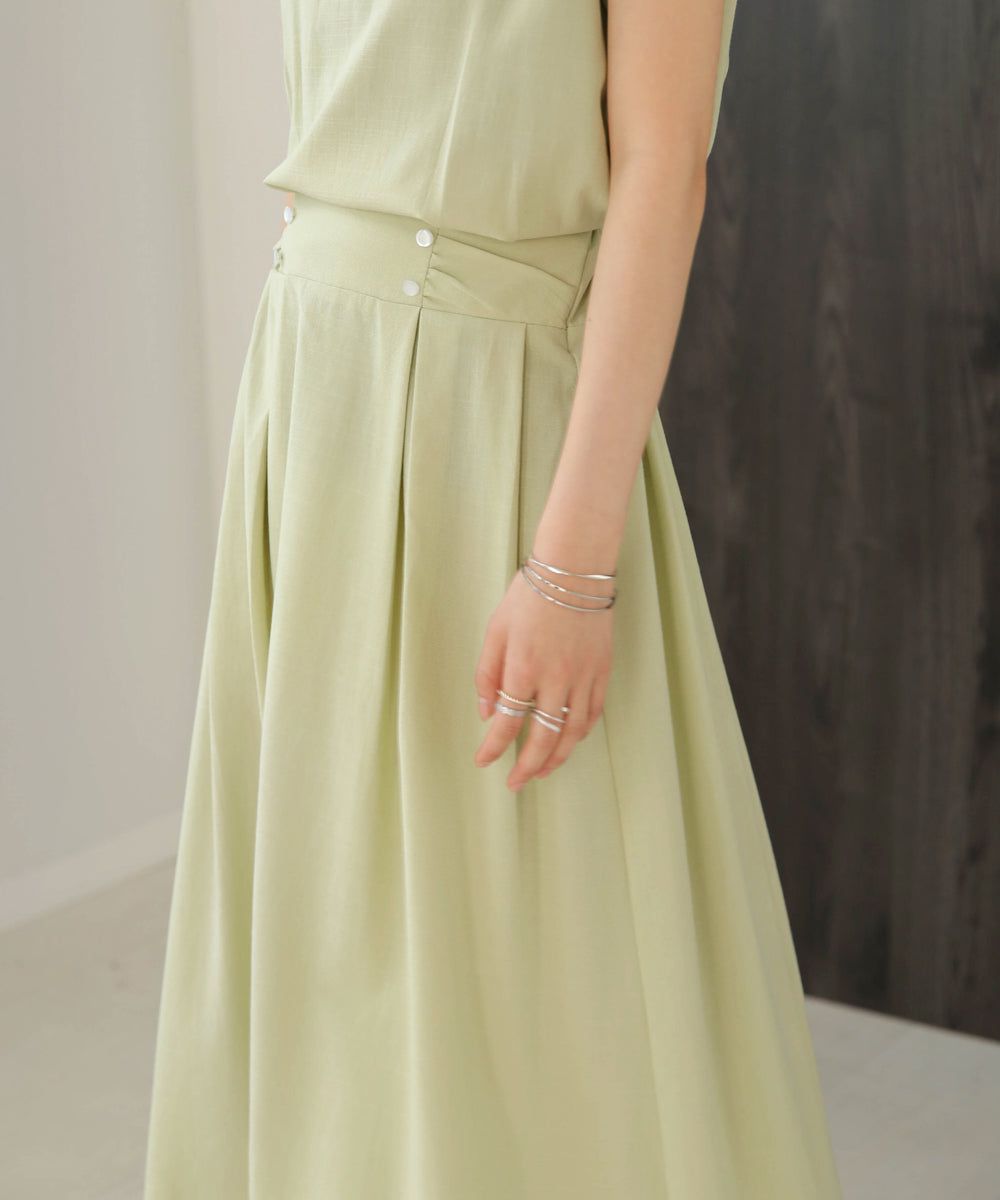 日本 Bab - 顯瘦剪裁收腰法式袖洋裝-石墨灰