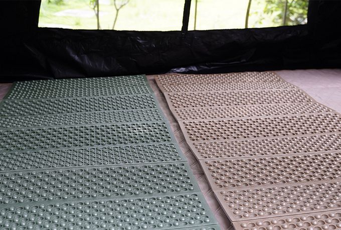 SHANER - 銀膜蛋殼防潮睡墊-卡其色