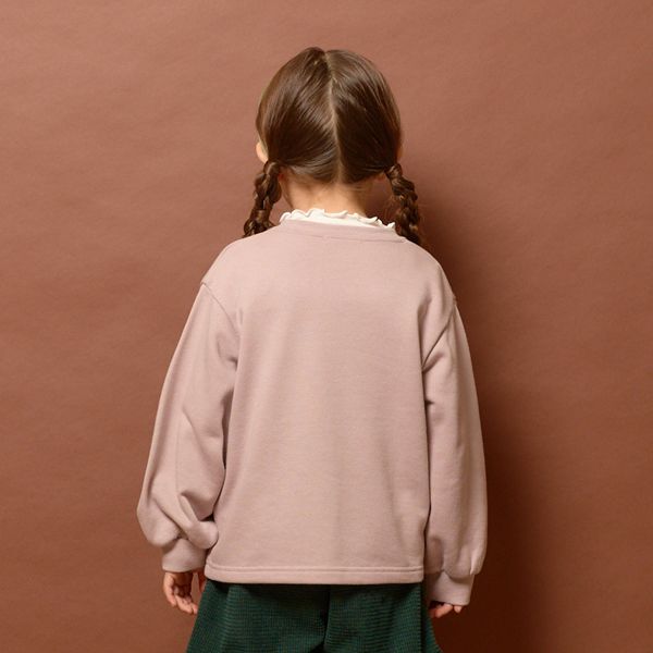 日本 Lycee mine - [推薦]定番百搭標語大學T-淺棕