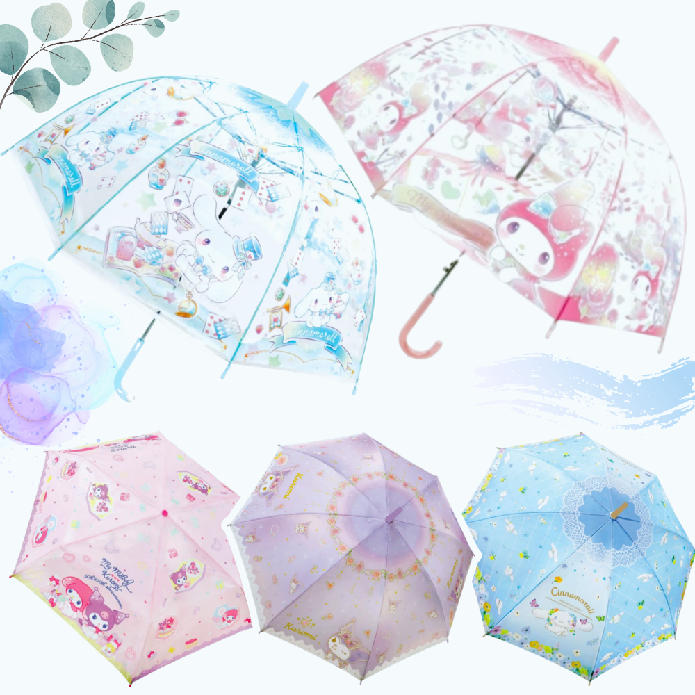 日本最新品！【J'S PLANNING】兒童傘☂️三麗鷗/寶可夢/迪士尼通通有