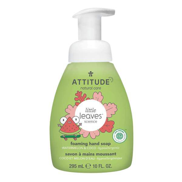 加拿大 ATTITUDE 艾特優 - 兒童泡沫洗手乳-西瓜&椰香-295ml