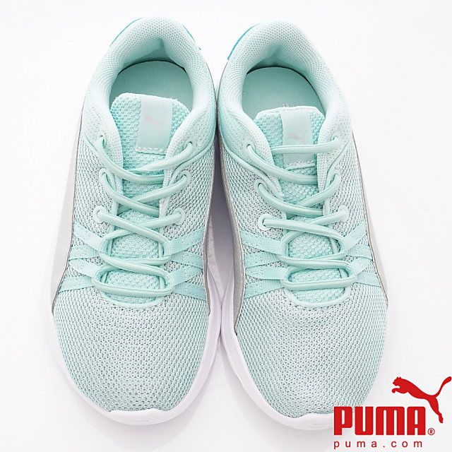 puma - 童鞋-輕量時尚運動鞋款(中小童段)-淺綠