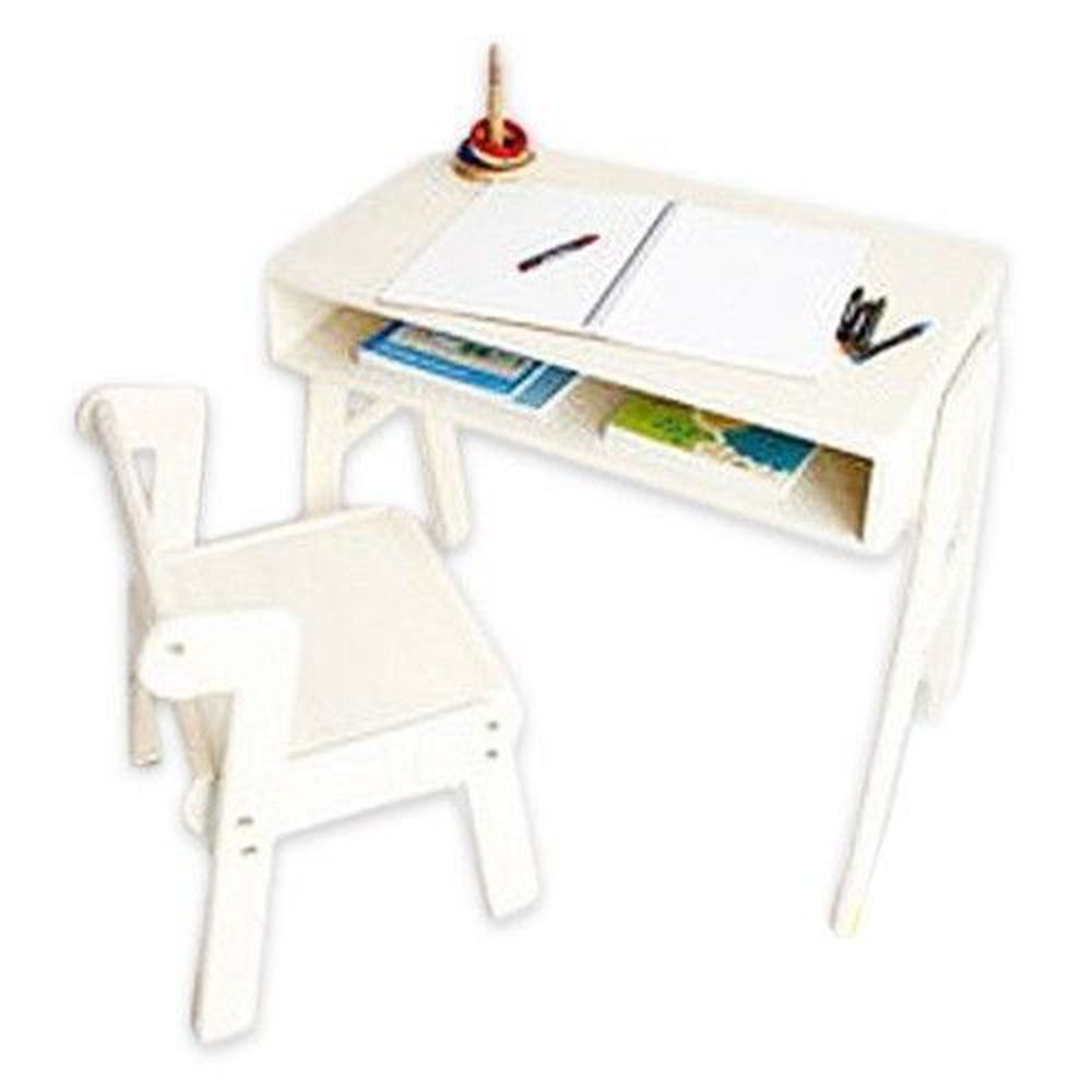 日本 na-KIDS - Picc’s快樂兒童學習桌椅組/兒童書桌椅