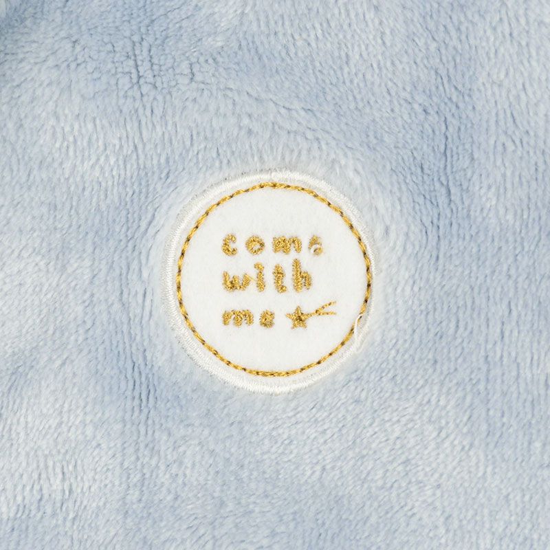 akachan honpo - 耐用保暖防踢被-淺藍色 (60～90cm)-體重6～13kg