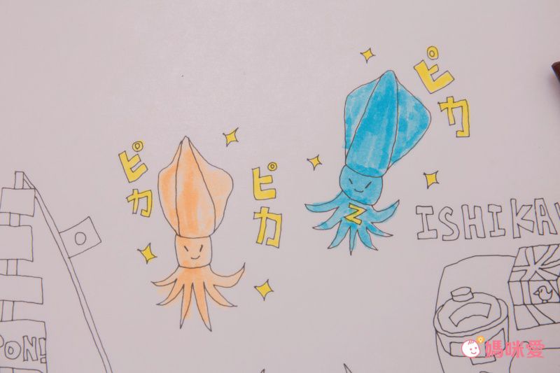 日本 NuRIE - 日本製 創意著色大型塗鴉紙(捲式)-ANIMAL LAB (A0(約84x119cm))