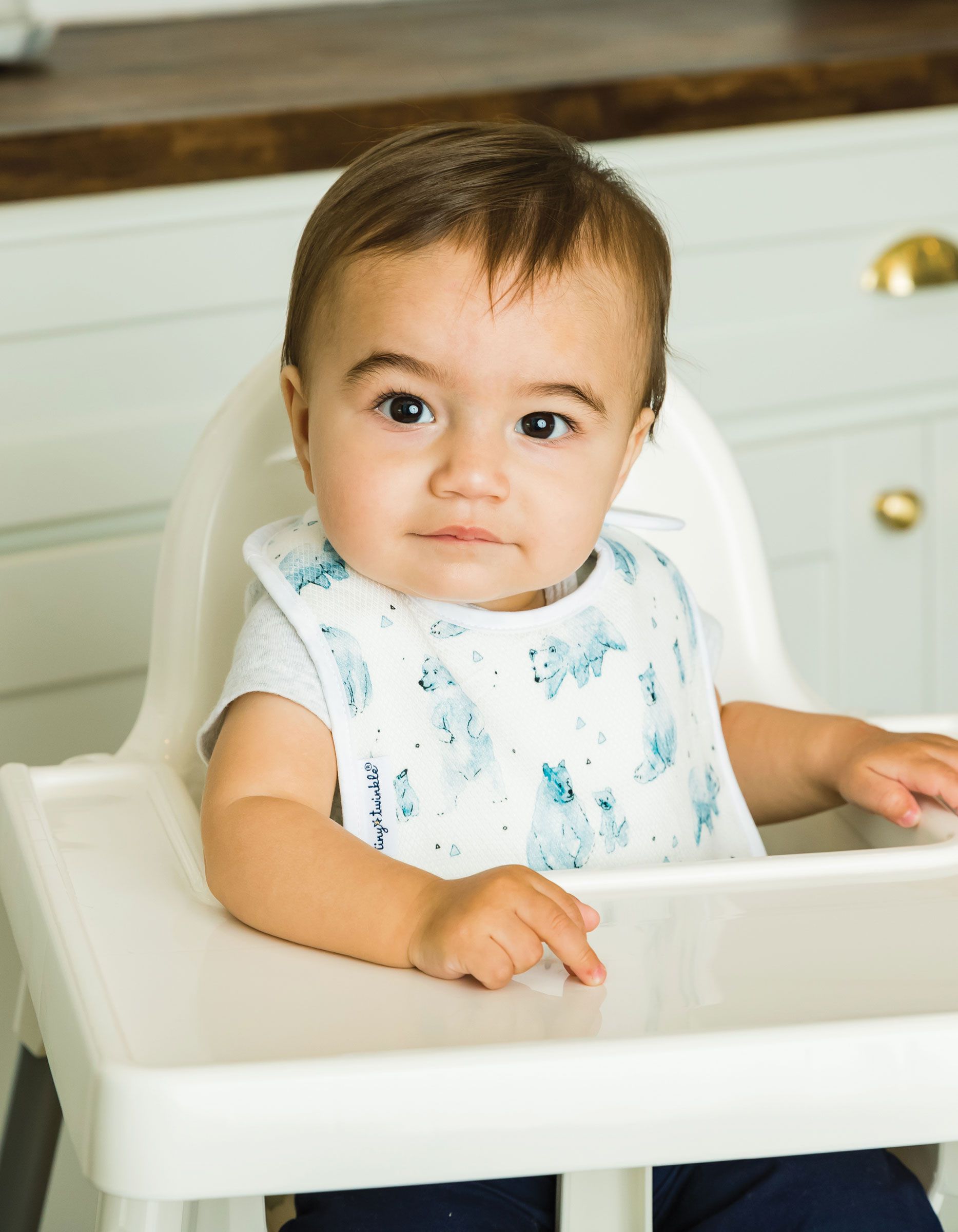 美國 tiny twinkle - 寶寶圍兜-三入組-生態