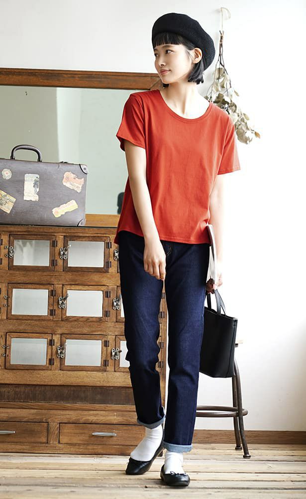 日本 zootie - 抗透汗 百搭短袖上衣-灰杏