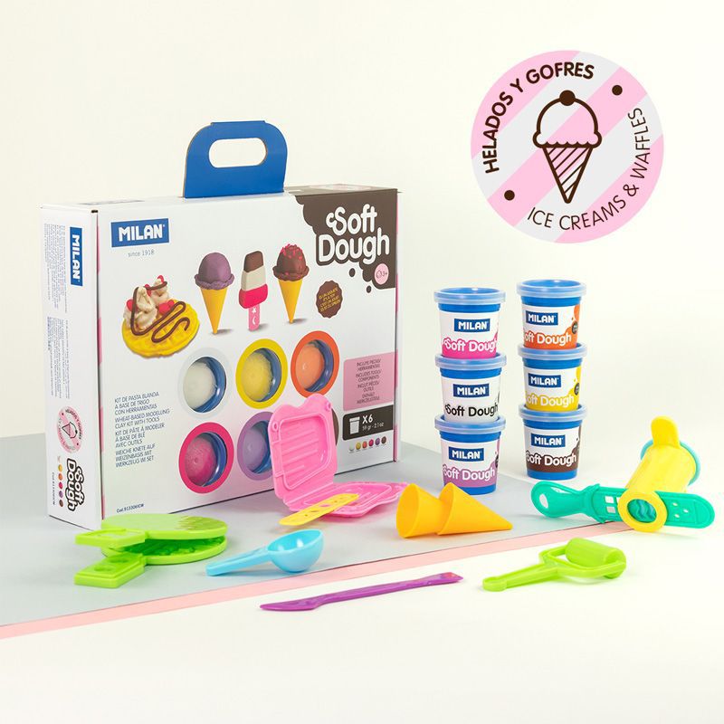 MILAN - 黏土禮盒(含配件)_烘焙點心屋(6色)