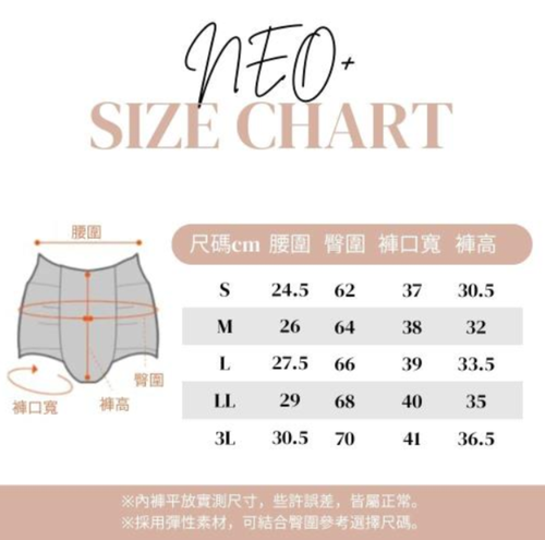 〜日本體幹調整褲〜骨盆矯正整體內褲NEO+ 女內褲 高腰塑身褲(適合產後骨盆矯正 塑身用)-黑色