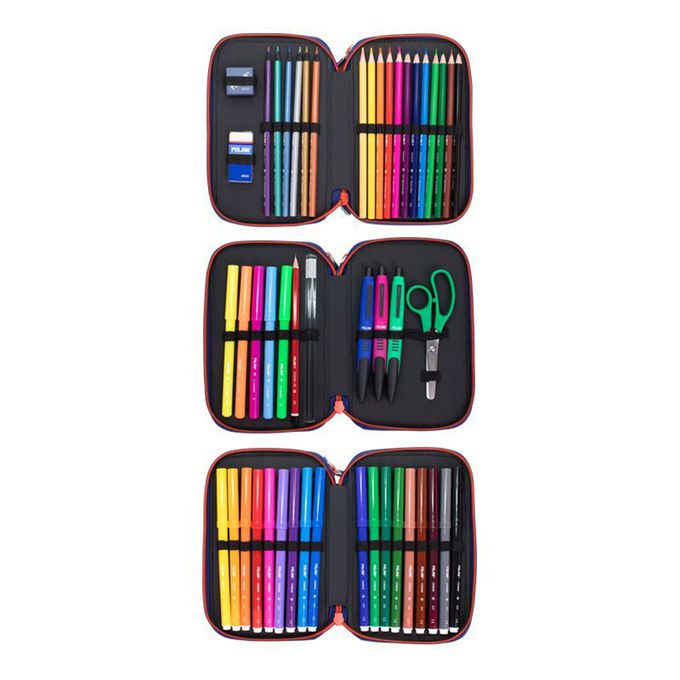 MILAN - 隨行畫筆袋著走_功夫忍者(3層式)