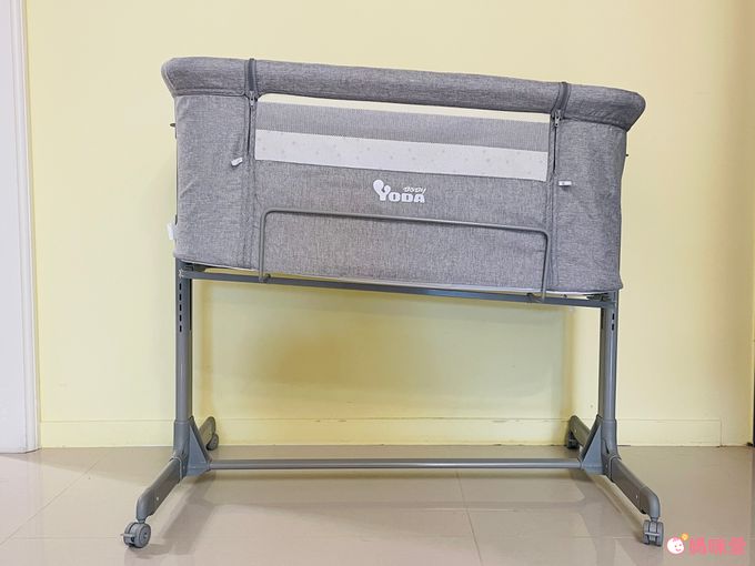 YODA - 嬰兒床邊床-質感灰