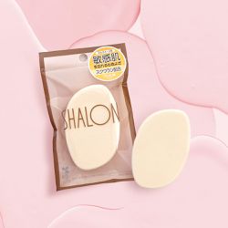 日本SHALON - 日本製 低敏柔軟粉撲(專業版) 2入組-10g