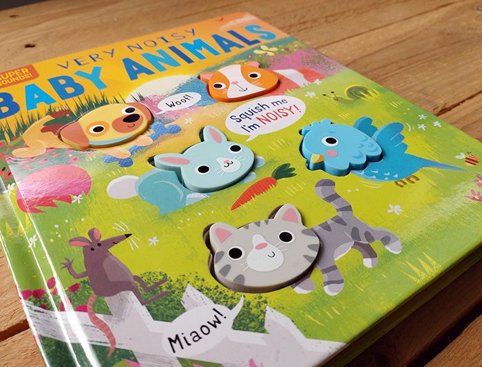 【歡鬧動物】小寶寶英文音效書！一起來聽聽動物們的聲音吧～