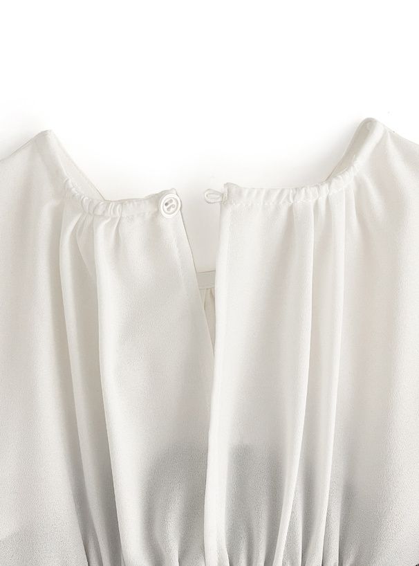 日本 GRL - 斗篷領格紋拼接兩件式洋裝-黑