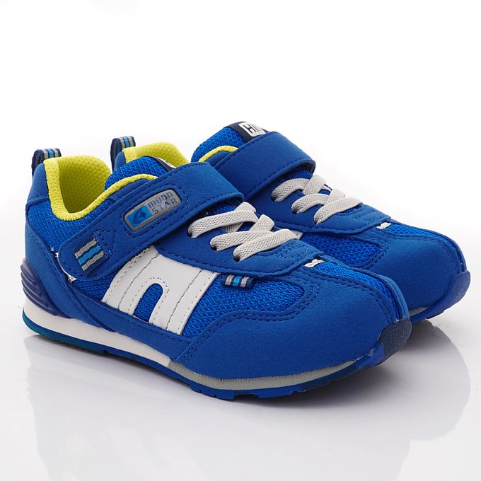 Moonstar日本月星 - 月星HI系列十大機能款-MSC23266藍(中小童段)-機能運動鞋-藍