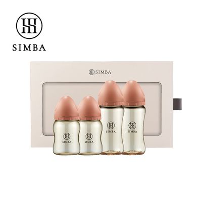 Simba 小獅王辛巴 - 限定晨諾新生奶瓶禮盒-覓粉