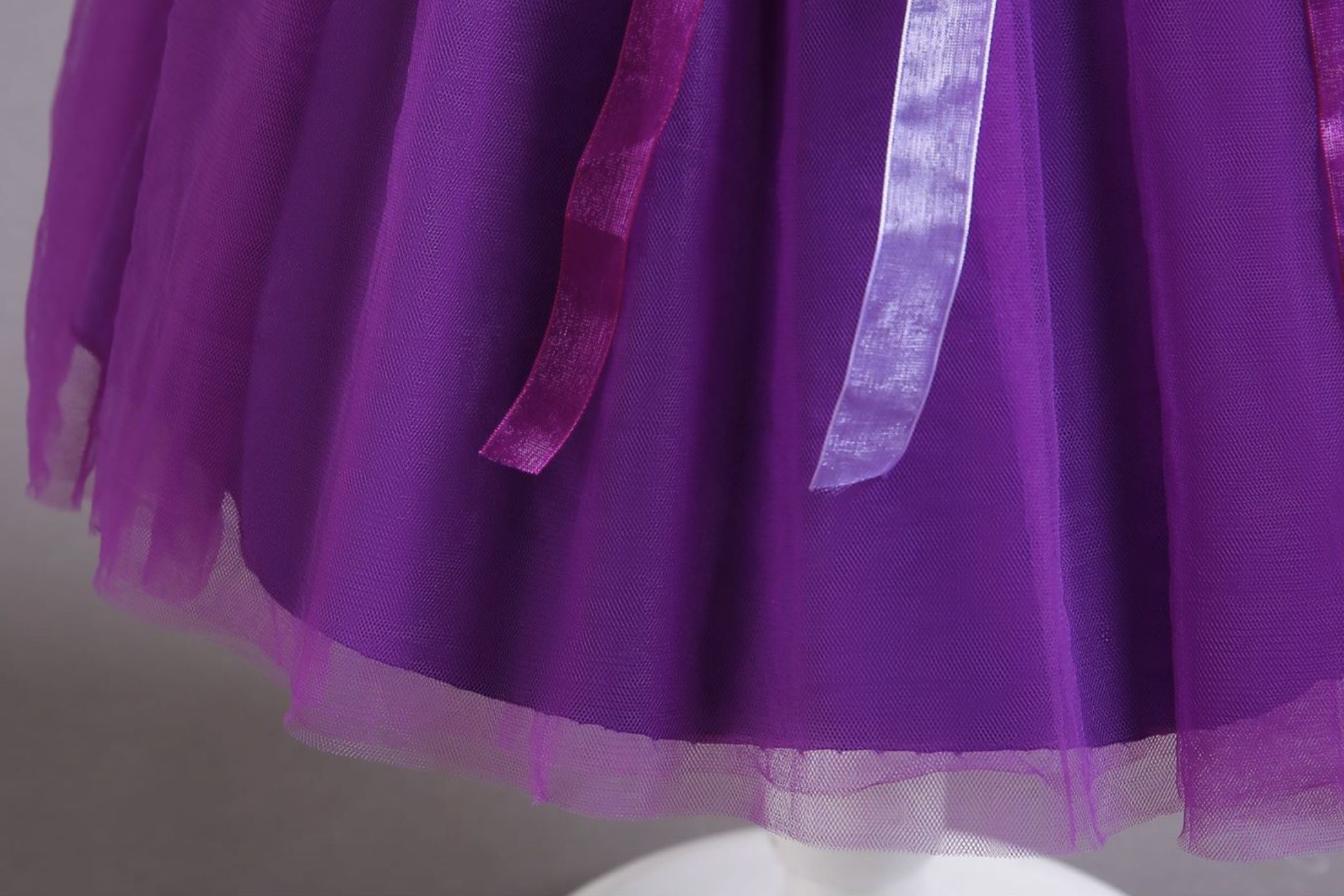 love, charlotte - 質感星空紫色澎裙巫婆洋裝-洋裝, 巫婆帽