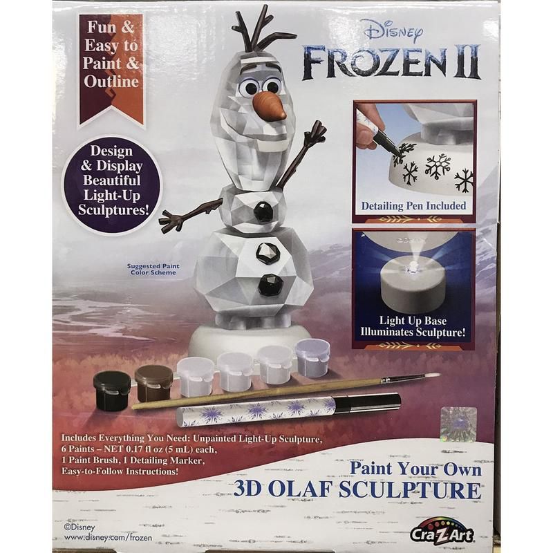 Disney 迪士尼 - 冰雪奇緣2-創意彩繪燈飾(雪寶)