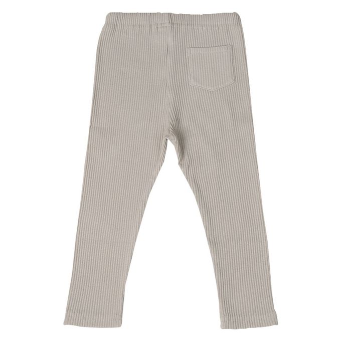 akachan honpo - 10分內搭褲-羅紋-灰色