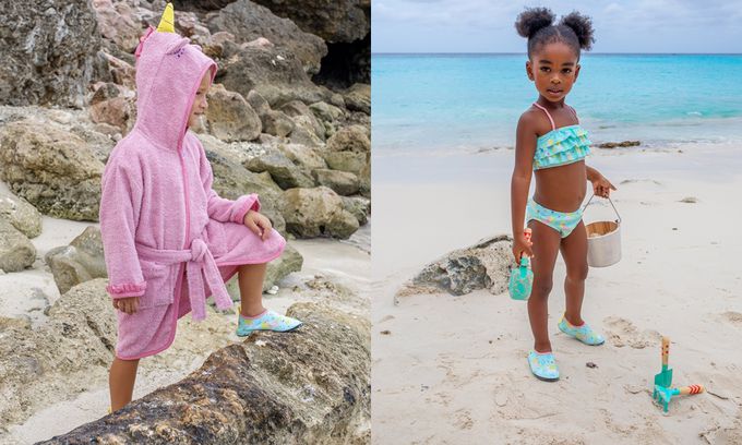 德國Playshoes - 抗UV水陸兩用沙灘懶人童鞋-獨角獸