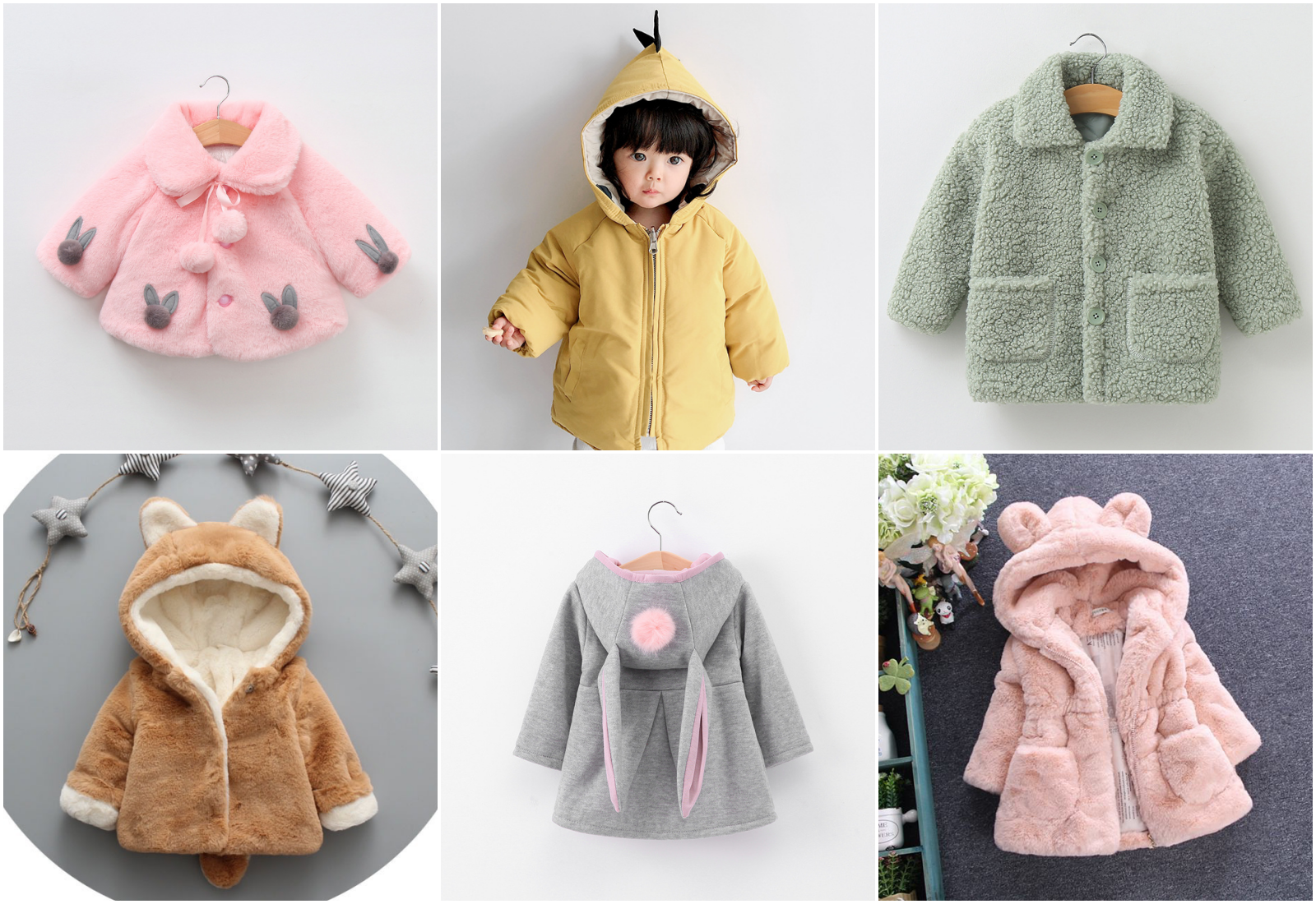 打造秋冬份量感♥質感動物造型萌萌外套