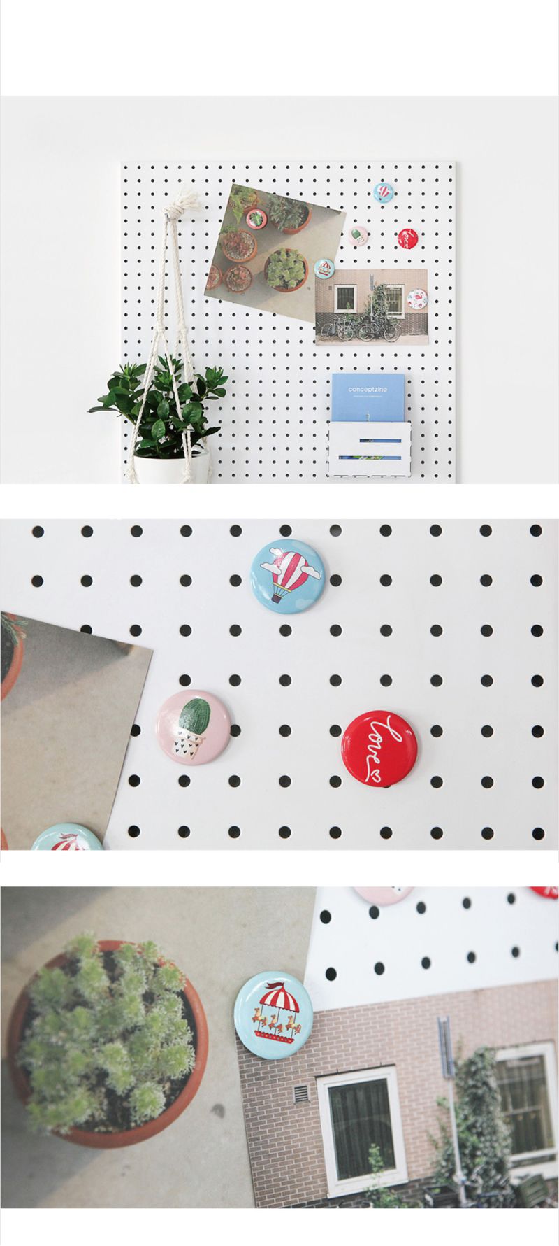 完美主義 Peachy Life - inpegboard可愛樂園磁鐵