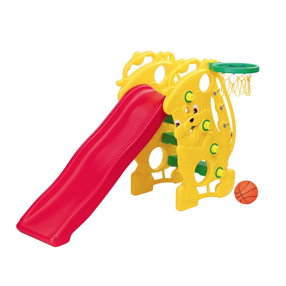 親親 Ching Ching - 100%台灣製 薩克斯風溜滑梯組 SL-09 黃色