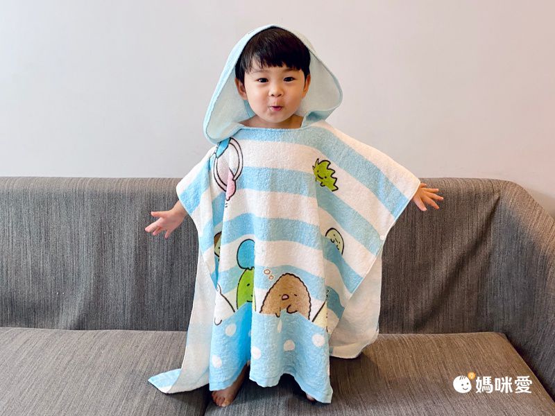 角落小夥伴 - 角落小夥伴電影版親子浴巾-黃 (61*124cm)