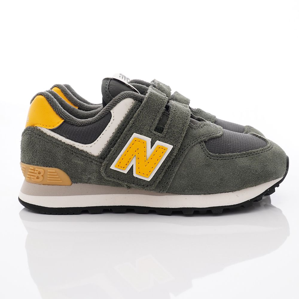 New Balance - 運動童鞋-NB574機能運動款(中小童段)-灰綠