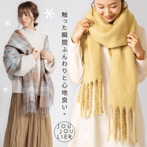 【日本Jou Jou Lier】冬季保暖圍巾/帽子配件