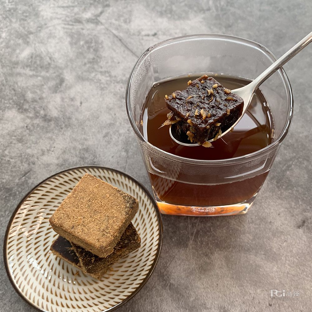 老薑&桂圓紅棗黑糖塊(140g)_3包組-1包/140g