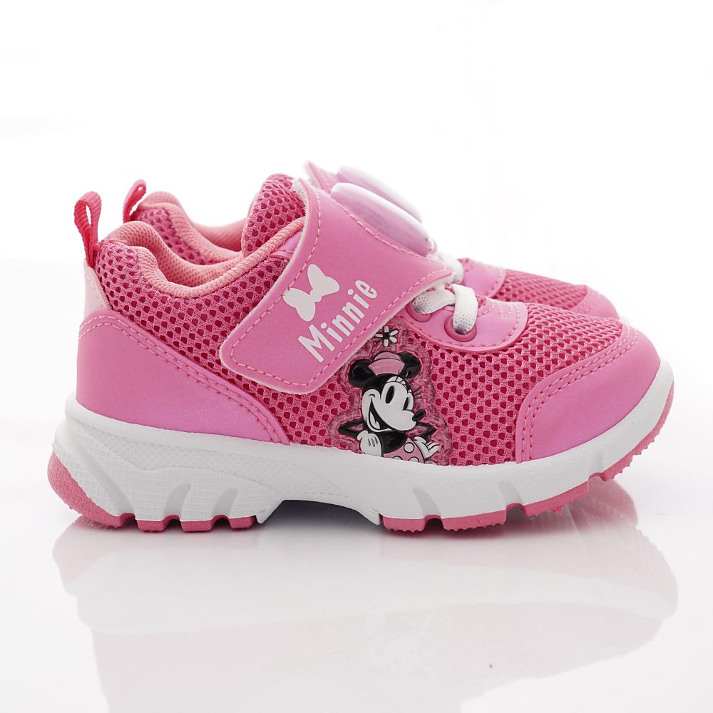 Disney 迪士尼 - 米妮電燈運動鞋(小童段)-粉