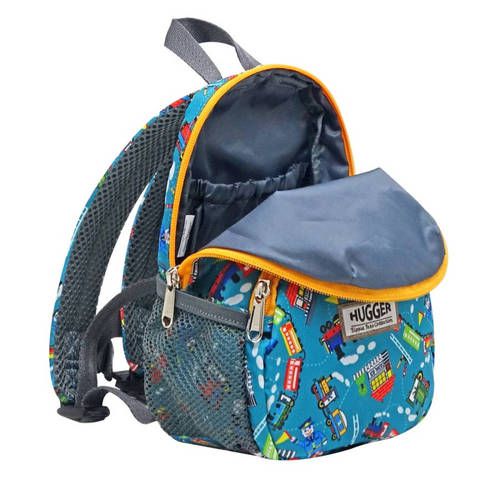 HUGGER - 幼童背包-嘟嘟火車(幼兒園書包-輕量減壓休閒後背包) (3-7Y -B5尺寸)