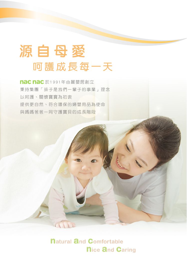 nac nac - 旋轉海綿奶瓶刷-清新藍