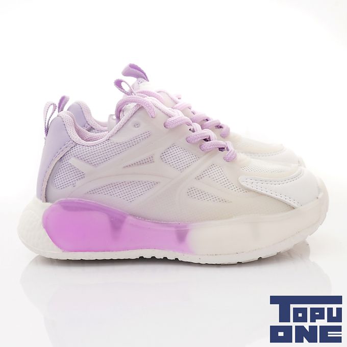 TOPUONE-厚底潮流運動童鞋-623913紫(中小童段)-運動鞋-紫