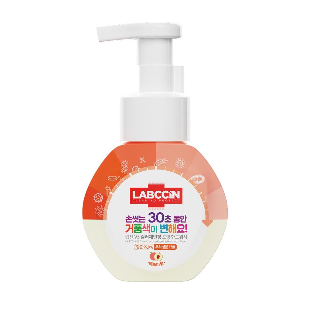韓國 LABCCIN - 變色洗手泡泡慕斯-桃子香 (250ml)