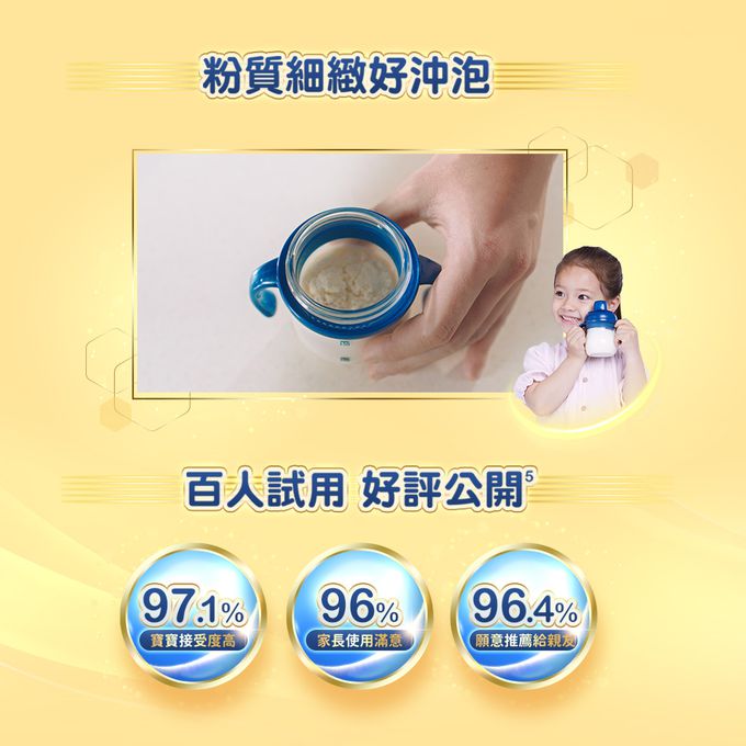 美強生 - 優生3號A+幼兒成長配方1600gX4(1-3歲適用)