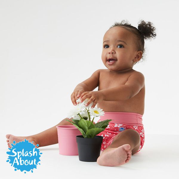 Splash About 潑寶 - 3D加強版 游泳尿布褲-陽光櫻花