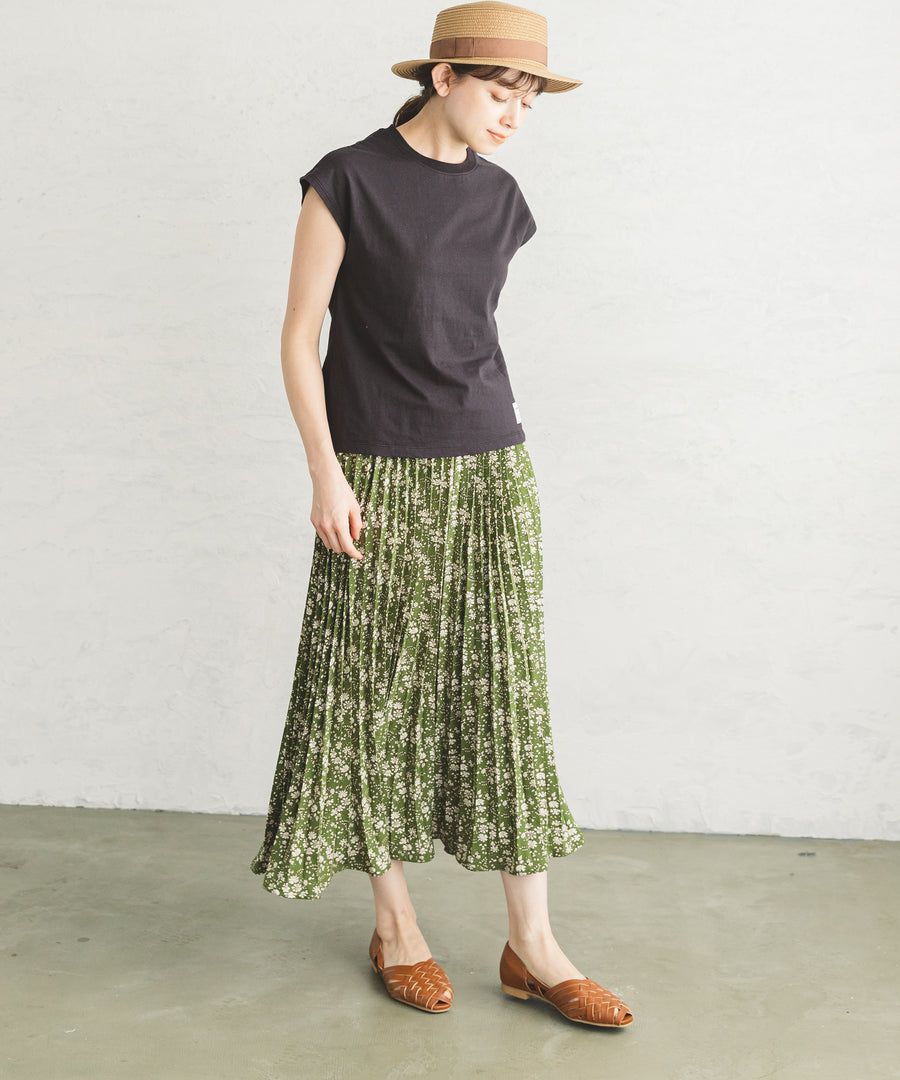 日本 PAIRMANON - 100%柔棉 一分袖短T(媽媽)-薰衣草 (FREE)