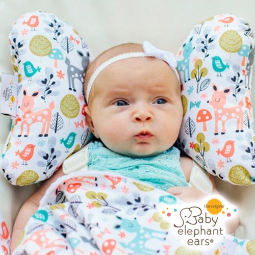 【外出必備】美國 Baby elephant ears 嬰兒護頸枕，2020新款上市！