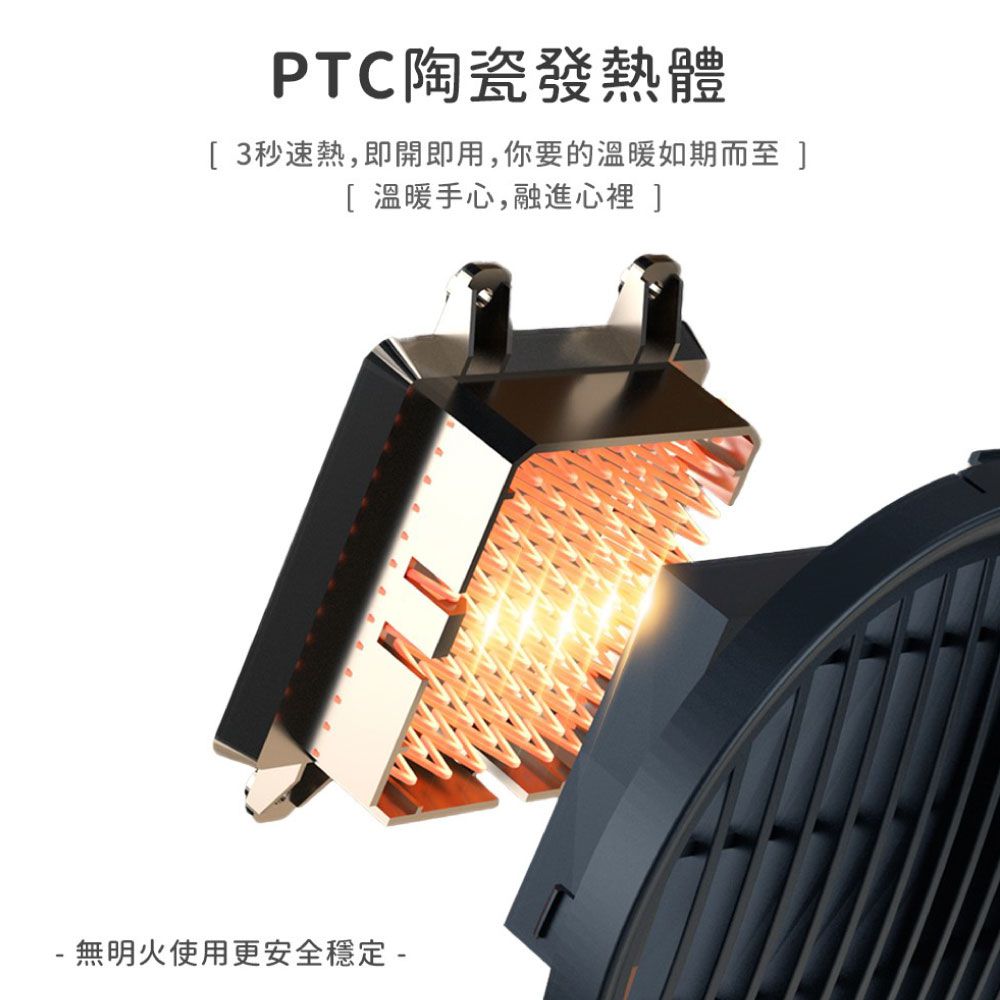 桌面暖風機