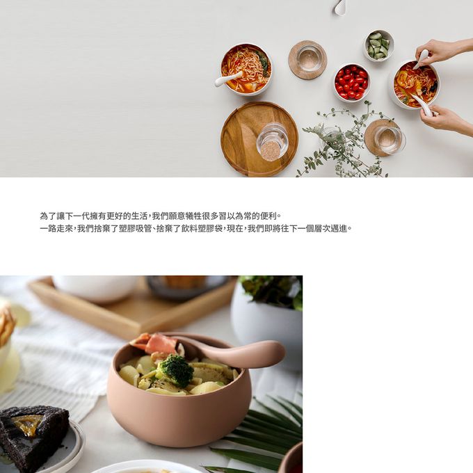 Besovida - 【熱賣經典組合】三兄弟全矽膠環保碗-雲霧灰-875g