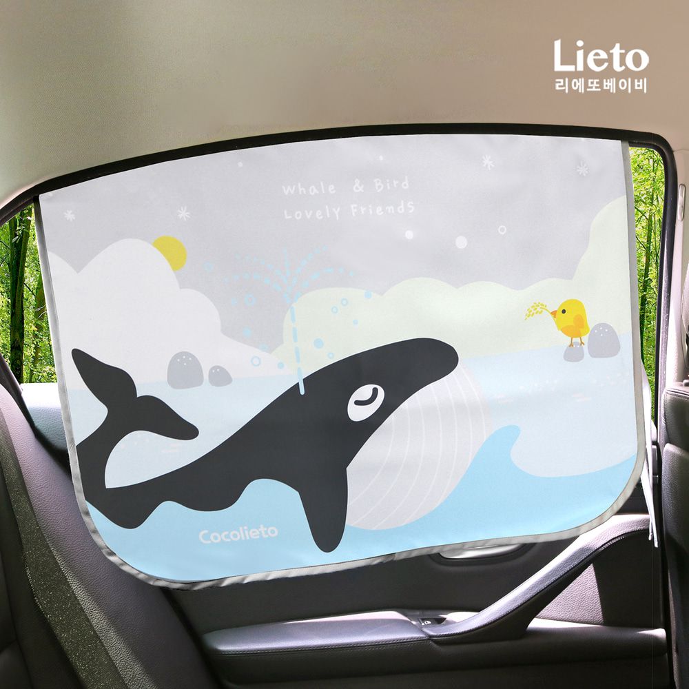 長途車程必備！99.9%遮光度 韓國遮陽窗簾☀車用好物