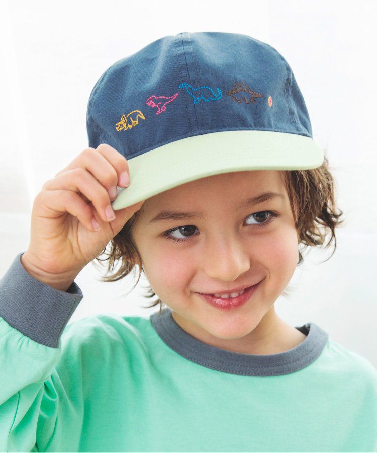 日本 BREEZE - 彩色刺繡印花棒球帽-計程車-深藍