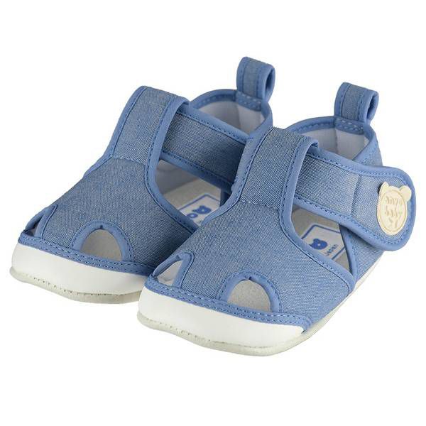 akachan honpo - 學步鞋-前開式-深藍色