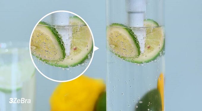 3ZeBra - Super Soda 氣泡水隨身杯-白色-450ml