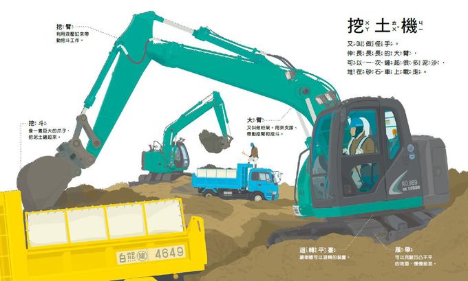 孩子最愛的救援車和工程車大集合(全套3冊)