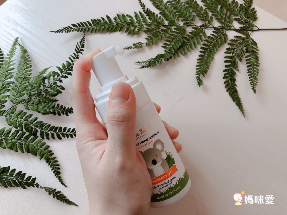 澳洲 Bubba Blue - 無酒精乾洗手慕斯-無香-佩佩豬-100ml