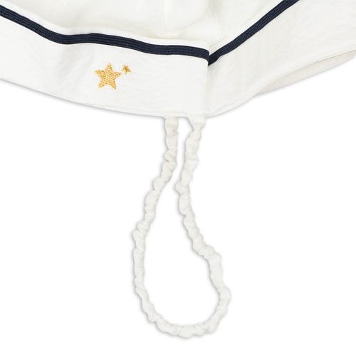 嬰幼兒海軍帽-小熊耳朵-米白色-日本製